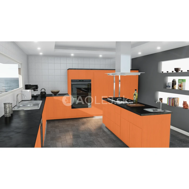 Jasná červenooranžová - RAL 2008 750ml certifikovná farba pre styk s potravinami na kov a drevo - LESKLÁ