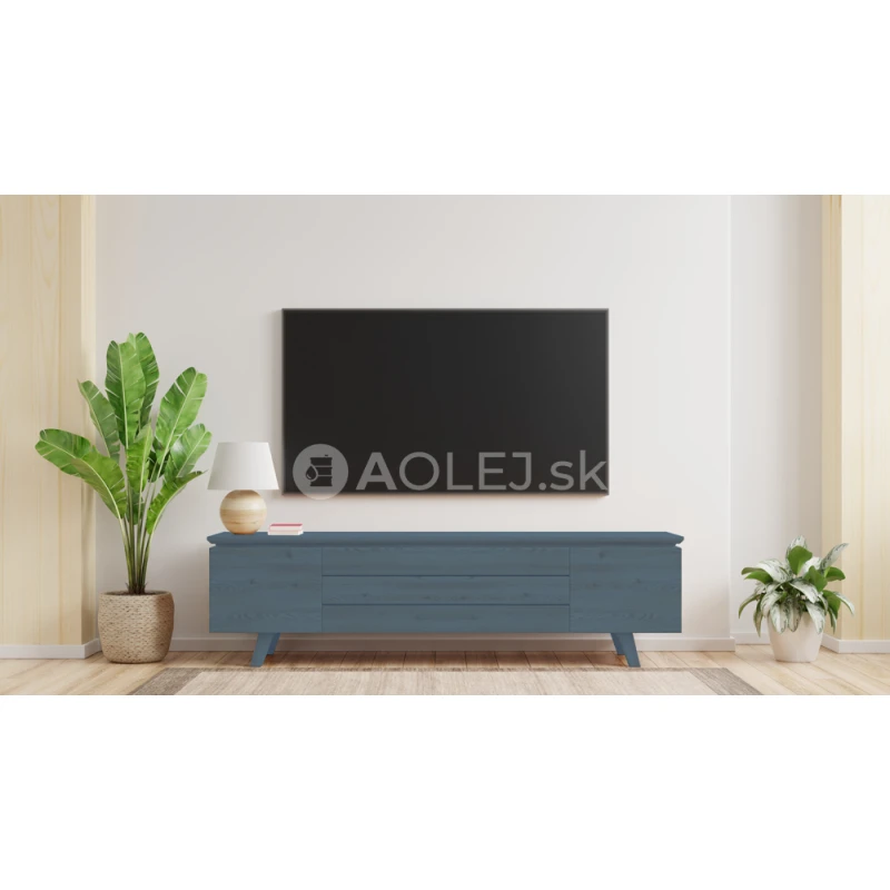 Zeleno modrá - RAL 5001 750ml farba na drevo - MATNÁ, druh: rozpúšťadlová