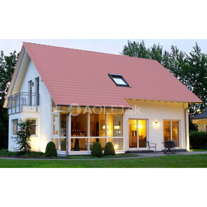 Svetloružová - RAL 3015 2,25l farba na pozink