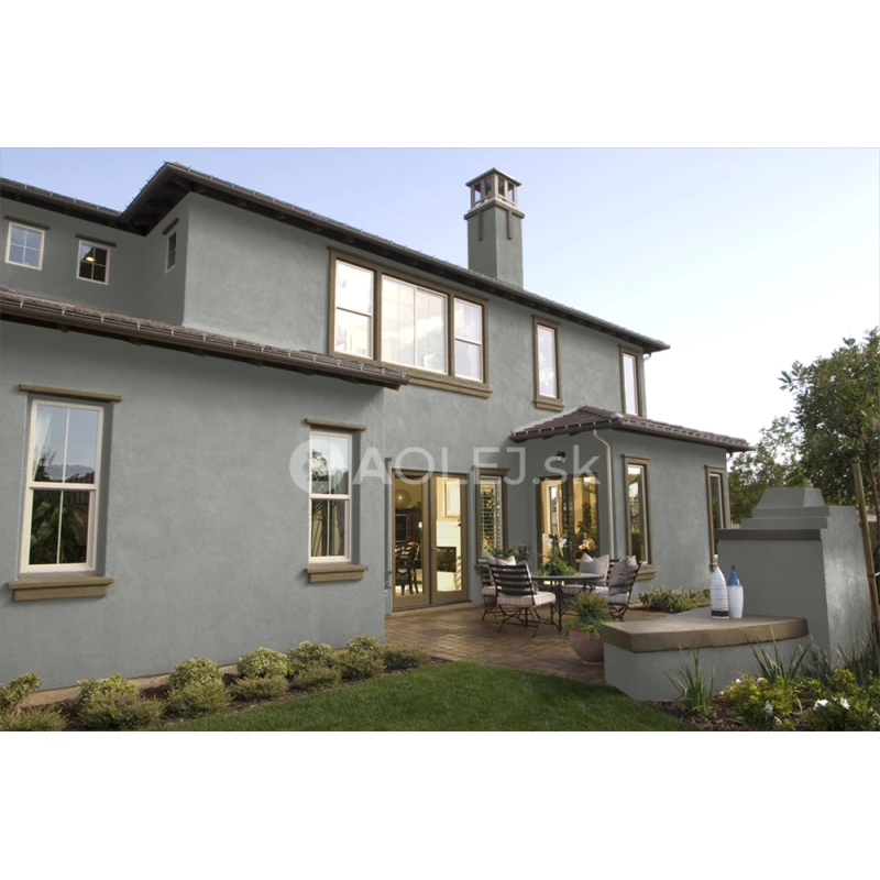 Betónová sivá - RAL 7023 10L fasádne farba s technológiou TRIBRID NANO silikón-akrylát-silikát