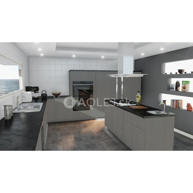 Železná sivá - RAL 7011 750ml certifikovná farba pre styk s potravinami na kov a drevo - POLOMATNÁ