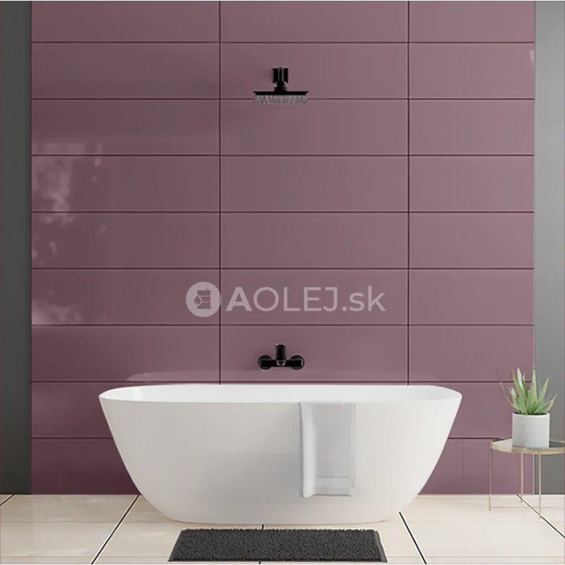 Vínovo fialová - RAL 4004 750ml farba na obkladačky LESKLÁ, vodouriediteľná