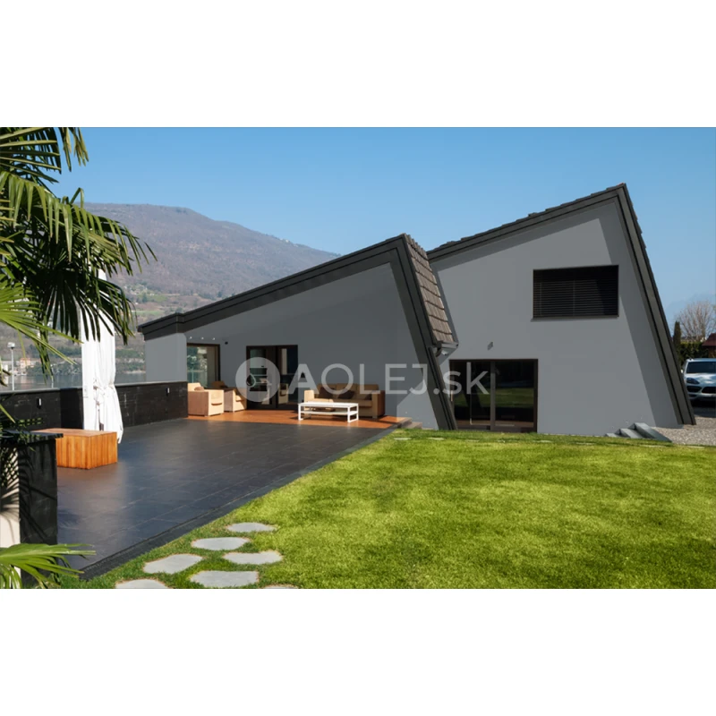 Železná sivá - RAL 7011 750ml fasádne farba s technológiou TRIBRID NANO silikón-akrylát-silikát