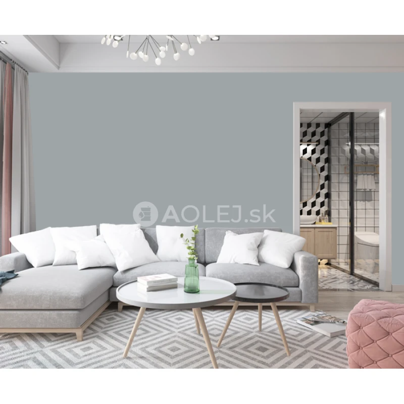 Okenná sivá - RAL 7040 750ml interiérová farba umývateľná, antibakteriálna, ekologická, certifikovaná