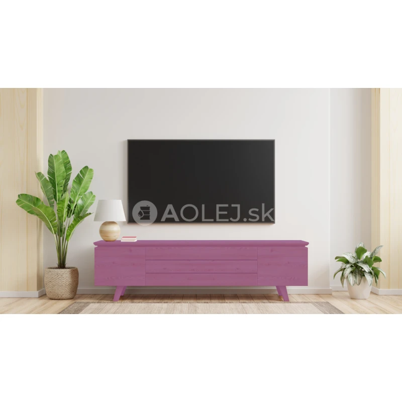 Signálna fialová - RAL 4008 750ml  ekologická farba na každý povrch: steny, kov, drevo - POLOMATNÁ