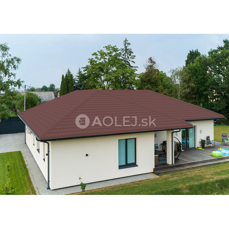 Oxidovo červená - RAL 3009 2.25L farba na strechy - LESKLÁ, druh: rozpúšťadlová