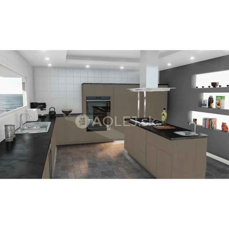 Hnedo sivá - RAL 7013 750ml farba na nábytok - POLOMATNÁ, vodouriediteľná