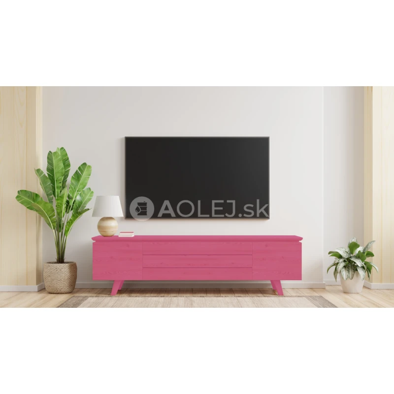 Telemagenta - RAL 4010 2.25L farba na drevo - MATNÁ, druh: rozpúšťadlová