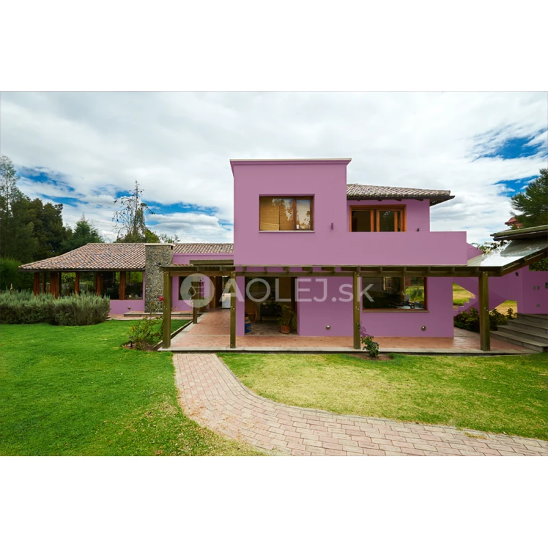 Dopravná purpurová - RAL 4006 750ml fasádna farba s technológiou TRIBRID NANO silikón-akrylát-silikát