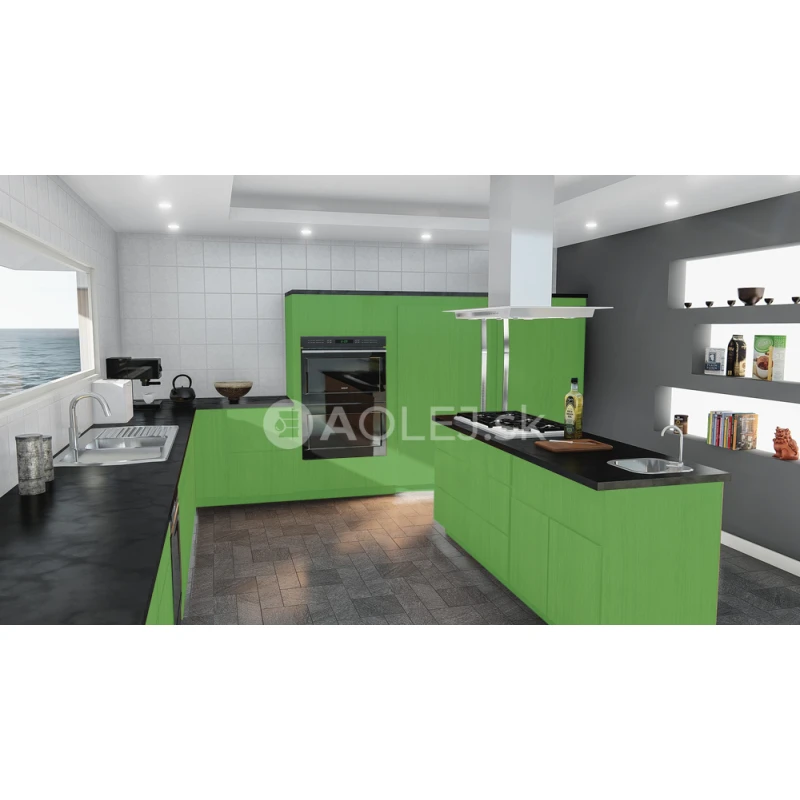 Žltozelená - RAL 6018 750ml certifikovná farba pre styk s potravinami na kov a drevo - MATNÁ